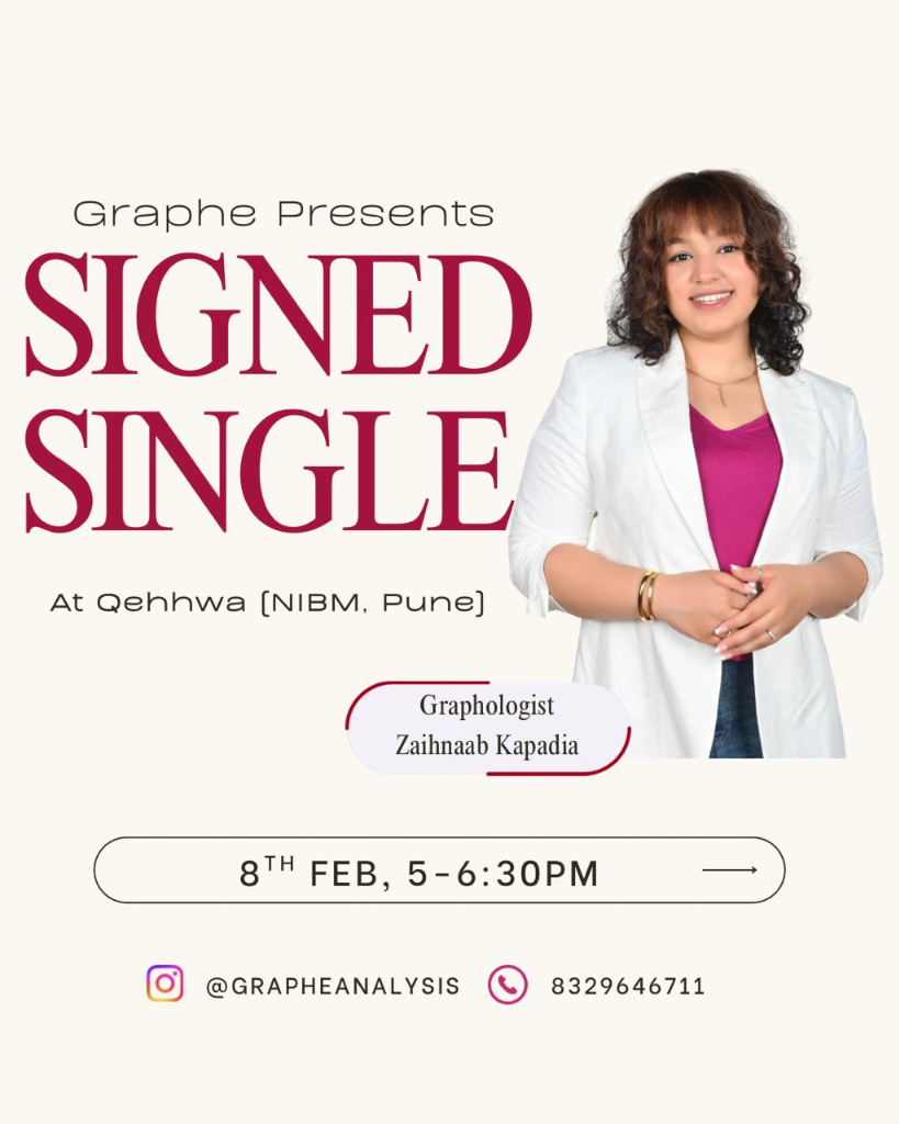 Graphe Presents: Signed Single