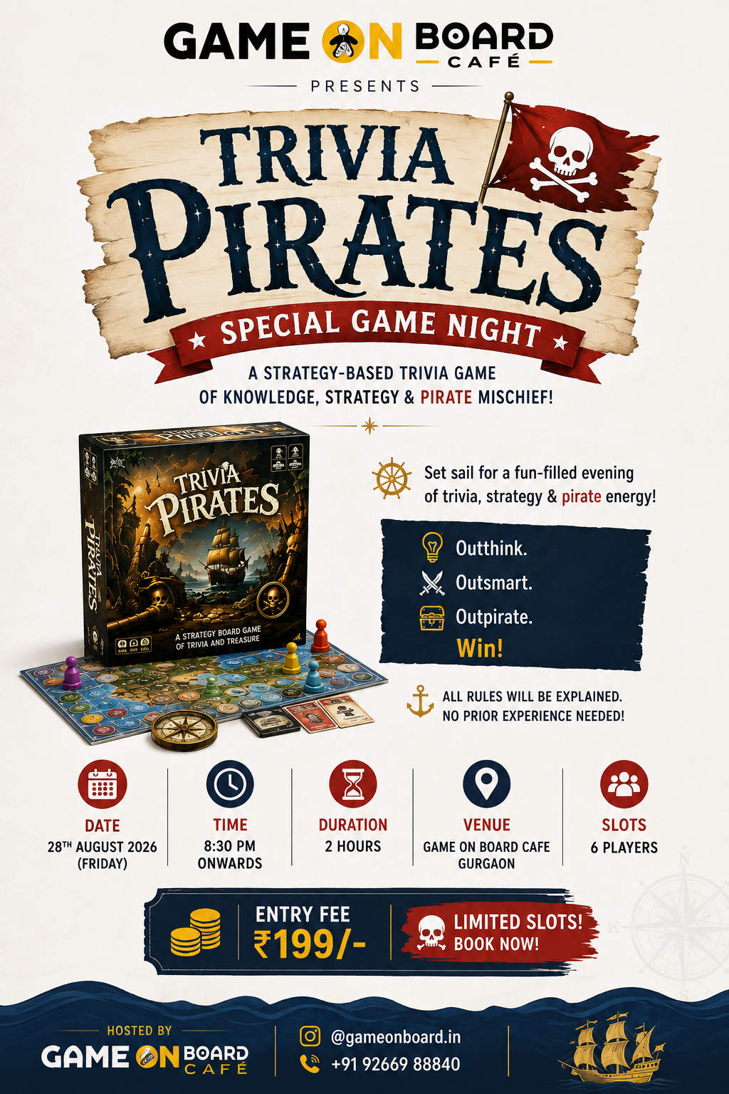 Trivia Pirates: Special Game Night 🏴☠️🧠