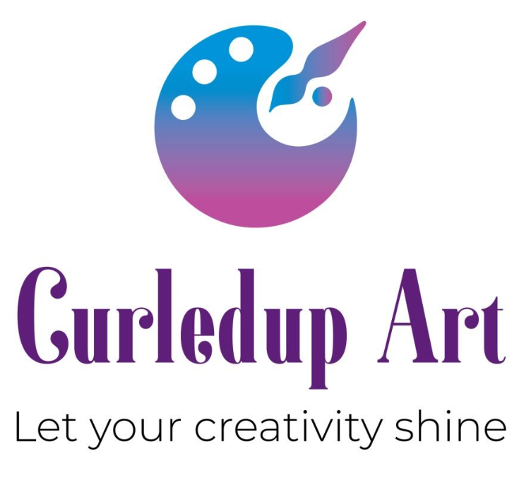 Curled Up Art