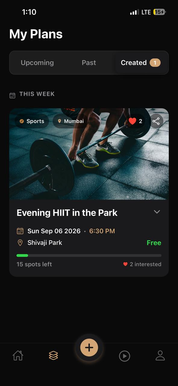 Planstalk app — Glimpse